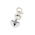 Pacemaker ICD Zipper Pull, Pacemaker ICD Medical ID Tag, Medical Awareness Tag, Pacemaker Medical Awareness, Medical Bag Charm, Luggage Tag