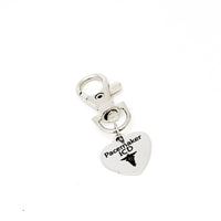 Pacemaker ICD Zipper Pull, Pacemaker ICD Medical ID Tag, Medical Awareness Tag, Pacemaker Medical Awareness, Medical Bag Charm, Luggage Tag