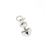 Pacemaker ICD Zipper Pull, Pacemaker ICD Medical ID Tag, Medical Awareness Tag, Pacemaker Medical Awareness, Medical Bag Charm, Luggage Tag