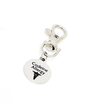 Codeine Allergy Medical Charm, Codeine Allergy Medical ID Tag, Allergic to Codeine Bag Charm, Purse Charm, Backpack Charm, Medical Allergy