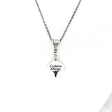 Medical Notice Necklace, Codeine Allergy Necklace, Codeine Allergy, Medicine Allergy Jewelry, Medical Awareness Necklace, Gift For Her