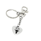 Medical Awareness Keychain, ICD Charm Keychain, Medical Notification, ICD Notice Charm, Pacemaker Awareness, Pacemaker Notice, Heart Issue