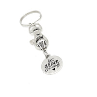 Christian Gift, His Grace Is Enough Keychain, Christian Grace Gift, Christian Keychain, Charm Keychain,  Faith Keychain, God’s Grace