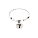 DNR Bracelet, Do Not Resuscitate Bracelet, Charm Bracelet, Medical Choice Notice, Medical Decision Notice, DNR Charm, DNR Jewelry