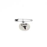 DNR Pin, Medical Decision Pin, DNR Notice, Medical Awareness Pin, Do Not Resuscitate Pin, My Medical Choices Notice, DNR Charm