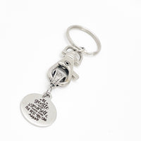 Encouragement Gift, Be Gentle With Yourself You’re Doing The Best You Can Charm Keychain, Gift For Me, Encouraging Her, Getaway Gifts