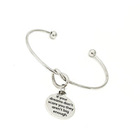 Motivation Gift, If Your Dreams Don’t Scare You They Aren’t Big Enough Charm Bracelet, Motivating Quotes, Motivating Her, Encouragement Gift