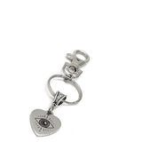 Celestial Eye Keychain, Protection Gift, Watching Over Me, Gods Eye Keychain, Daughter Gift, Wife Gift, Son Gift, Granddaughter Gift