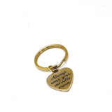 Motivating Her, Always Wear Your Invisible Crown Charm Keychain, Encouraging Her, Daughter Gift, Wife Gift, Princess Gift, Queen Gift