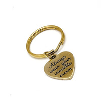 Motivating Her, Always Wear Your Invisible Crown Charm Keychain, Encouraging Her, Daughter Gift, Wife Gift, Princess Gift, Queen Gift