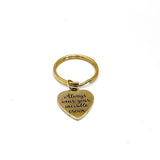 Motivating Her, Always Wear Your Invisible Crown Charm Keychain, Encouraging Her, Daughter Gift, Wife Gift, Princess Gift, Queen Gift