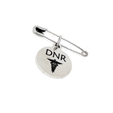 DNR Pin, Medical Decision Pin, DNR Notice, Medical Awareness Pin, Do Not Resuscitate Pin, My Medical Choices Notice, DNR Charm