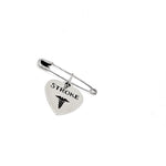 Stroke Pin, Medical Pin, Stroke Notice, Medical Awareness Pin, Stroke Patient Pin, Medical Caduceus, Stroke Charm, Health Condition