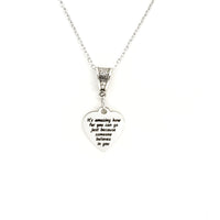 Encouraging Gift, It’s Amazing How Far You Can Go Just Because Someone Believes In You Necklace, I Believe In You, Go Far, Daughter Gift