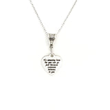 Encouraging Gift, It’s Amazing How Far You Can Go Just Because Someone Believes In You Necklace, I Believe In You, Go Far, Daughter Gift