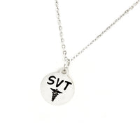 SVT Medical Awareness Gift, SVT Necklace, Supraventricular Tachycardia, Medical Condition Jewelry, Medical Awareness Jewelry Gift For Her