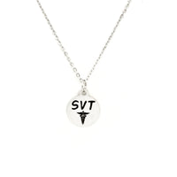 SVT Medical Awareness Gift, SVT Necklace, Supraventricular Tachycardia, Medical Condition Jewelry, Medical Awareness Jewelry Gift For Her