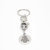 Encouragement Gift, Be Gentle With Yourself You’re Doing The Best You Can Charm Keychain, Gift For Me, Encouraging Her, Getaway Gifts