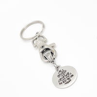 Encouragement Gift, Be Gentle With Yourself You’re Doing The Best You Can Charm Keychain, Gift For Me, Encouraging Her, Getaway Gifts