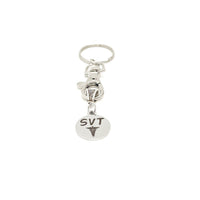 SVT Charm Keychain, Supraventricular Tachycardia Medical Condition Charm, Medical Awareness Gifts, Medical Condition Gift, Medical Notice