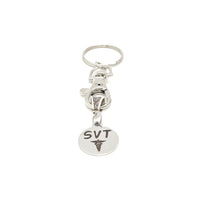 SVT Charm Keychain, Supraventricular Tachycardia Medical Condition Charm, Medical Awareness Gifts, Medical Condition Gift, Medical Notice