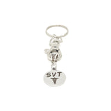 SVT Charm Keychain, Supraventricular Tachycardia Medical Condition Charm, Medical Awareness Gifts, Medical Condition Gift, Medical Notice