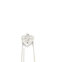 Affirmation Gifts, Love Who You Are Charm Bookmark, Daughter Gift, Son Gift, Wife Gift, Planner Bookmark, Reader Gift For Her, Encouraging