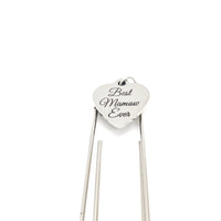Mamaw Gift, Best Mamaw Ever Charm Bookmark, Reader Gift, Bible Bookmark, Planner Bookmark, Gift For Grandmother, Pregnancy Announce