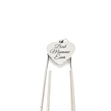Mamaw Gift, Best Mamaw Ever Charm Bookmark, Reader Gift, Bible Bookmark, Planner Bookmark, Gift For Grandmother, Pregnancy Announce