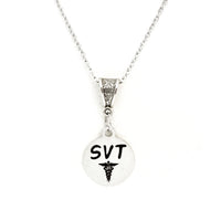 Medical Awareness Gift, SVT Necklace, Supraventricular Tachycardia, Medical Condition Jewelry, Medical Awareness Jewelry Gift For Her