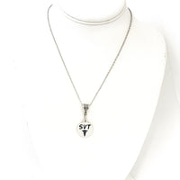 Medical Awareness Gift, SVT Necklace, Supraventricular Tachycardia, Medical Condition Jewelry, Medical Awareness Jewelry Gift For Her
