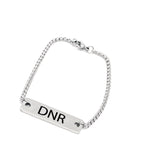 DNR Medical Bracelet, DNR Notice Awareness, DNR Jewelry, Medical Condition Bracelet, Medical Choice Gifts, Medical Decision Notification