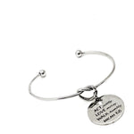 Faith Gift, Act Love Walk Charm Bracelet, Micah 6 8 Scripture Quote, Act Justly, Love Mercy, Walk Humbly, Scripture Jewelry, Daughter Gift