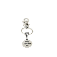 Merry Christmas 2022 Clip On Charm Keychain, Stocking Stuffer Gift, Christmas Keepsake, Wife Gift, Daughter Gift, Girlfriend Gift, Son Gift