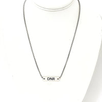 Medical Notice Necklace, DNR Necklace, Medical Decisions Alert, Medical Condition Jewelry, Do Not Resuscitate Necklace, Medical Choices