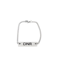 DNR Medical Bracelet, DNR Notice Awareness, DNR Jewelry, Medical Condition Bracelet, Medical Choice Gifts, Medical Decision Notification