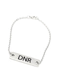 DNR Bracelet, DNR Notice Awareness, DNR Jewelry, Medical Condition Bracelet, Medical Choice Gifts, Medical Decision Notification