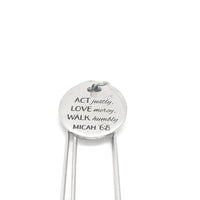 Christian Gift, Act Justly, Love Mercy, Walk Humbly Bookmark, Micah 6 8 Bookmark, Scripture Gift, Bible Bookmark, Planner Bookmark