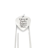 Team Gifts, Together Everyone Achieves More Charm Bookmark, Teammate Gifts, Supporting The Team, Sports Team Gifts, Work Team Gifts, Planner