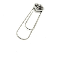 Cookbook Bookmark, Baker Gift, Mom Gift, Wife Gift, Paperclip Bookmark, Charm Bookmark, Baking Words Charm, Grandma Gift, Stocking Stuffer