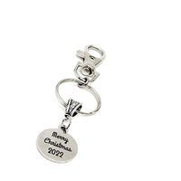 Merry Christmas 2022 Clip On Charm Keychain, Stocking Stuffer Gift, Christmas Keepsake, Wife Gift, Daughter Gift, Girlfriend Gift, Son Gift