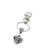 Baker Gift, Love To Bake Clip On Charm Keychain, Wife Gift, Daughter Gift, Cook Gift, Mom Gift, Vanilla, Butter, Milk, Sugar, Eggs