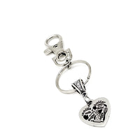 Baker Gift, Love To Bake Clip On Charm Keychain, Wife Gift, Daughter Gift, Cook Gift, Mom Gift, Vanilla, Butter, Milk, Sugar, Eggs