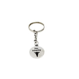 Medical Awareness Charm Keychain, No NSAIDS Keychain, Medical Condition Keychain, Medicine Allergy, Medical Caduceus Image, No NSAIDS Charm
