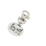 Salvation Verse, Loved Clip On Charm, John 3 16, For God So Loved The World, Baptism Gift, Faith Gift, Christian Gifts, Bulk Wholesale