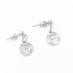 Cross Earrings, Petite Stainless Steel Cross Earrings, First Cross Earrings, Baptism Gift, Daughter Gift, Small Cross Earrings, Wife Gift
