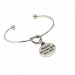 Believe You Can And You Will Charm Bracelet, Affirmation Jewelry, Affirmation Bracelet, Encouraging Her, Daughter Gift, Motivating Gifts