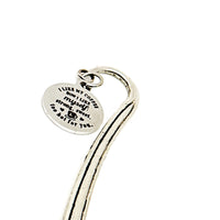 I Like My Coffee Like I Like Myself Charm Bookmark, Too Hot For You, Best Friend Gift, Reader Gift, Breakup Gift, Divorce Gift For Her