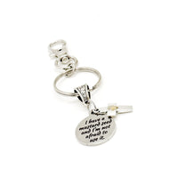 I Have A Mustard Seed Heart Cross Keychain, Faith Gift, Matthew 17 20, Christian Gifts, Baptism Gift, Sunday School Gifts, Bible Study Gifts