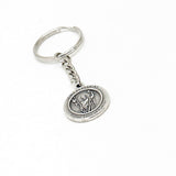 Saint Peregrine Charm Keychain, Patron Saint Of Cancer, Catholic Saints, Faith Gifts, Cancer Prayer, No More Cancer, Cancer Survivor